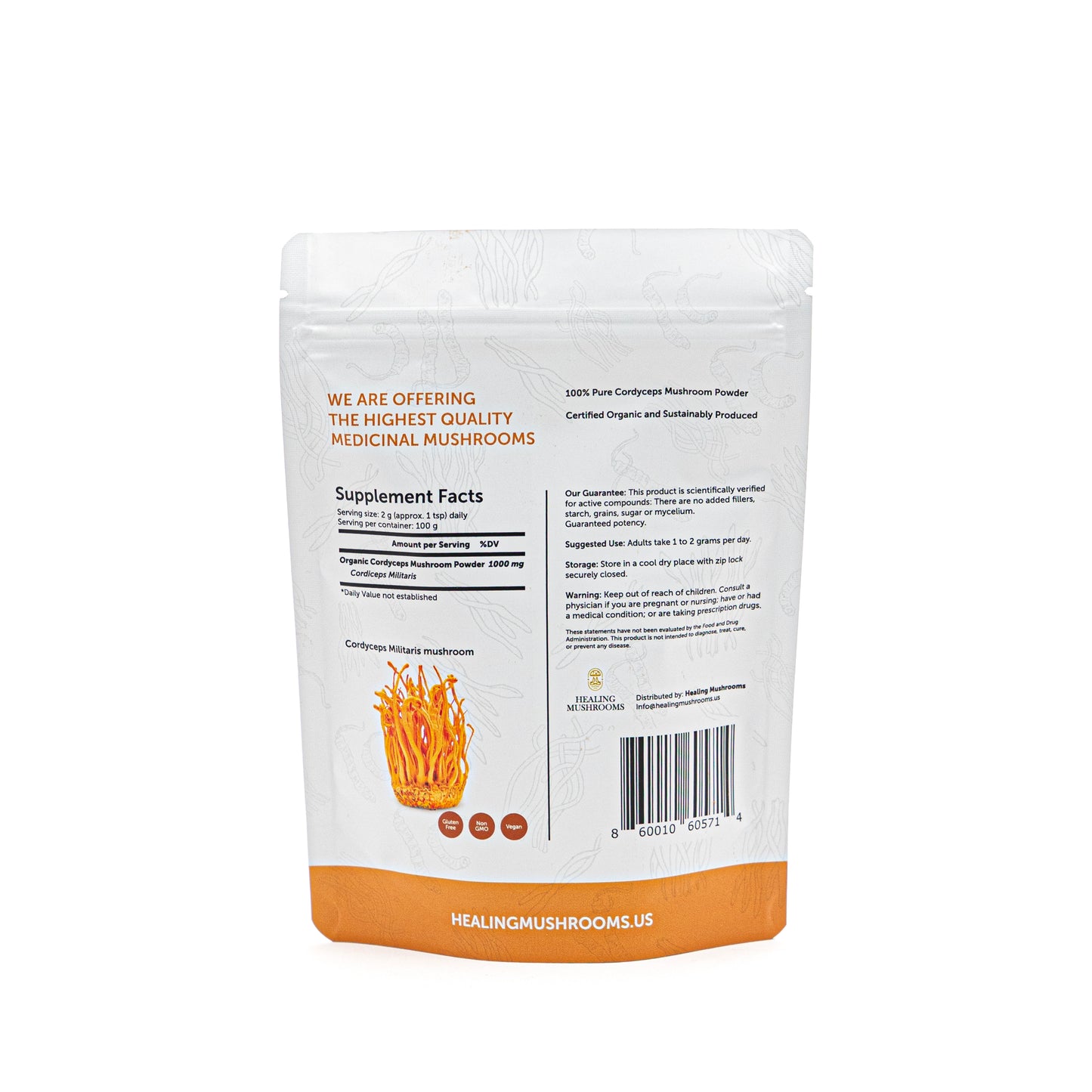Cordyceps Pure Powder
