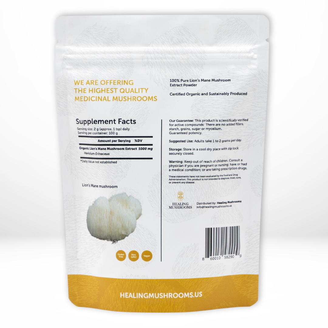 Lion's Mane - Extract Powder