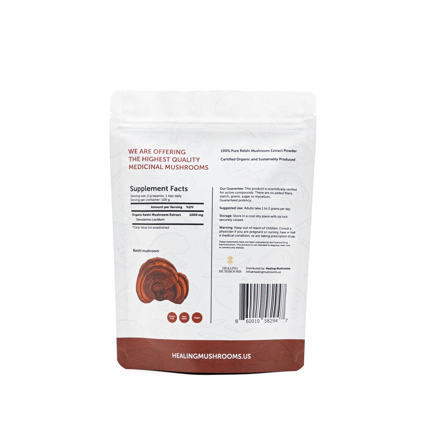 Reishi - Extract Powder