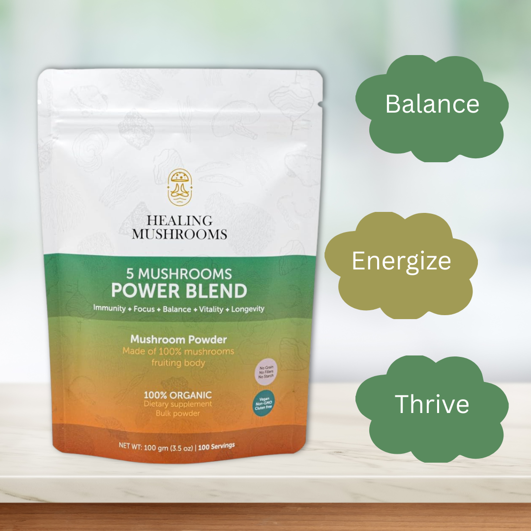 5 Mushrooms Powder Blend