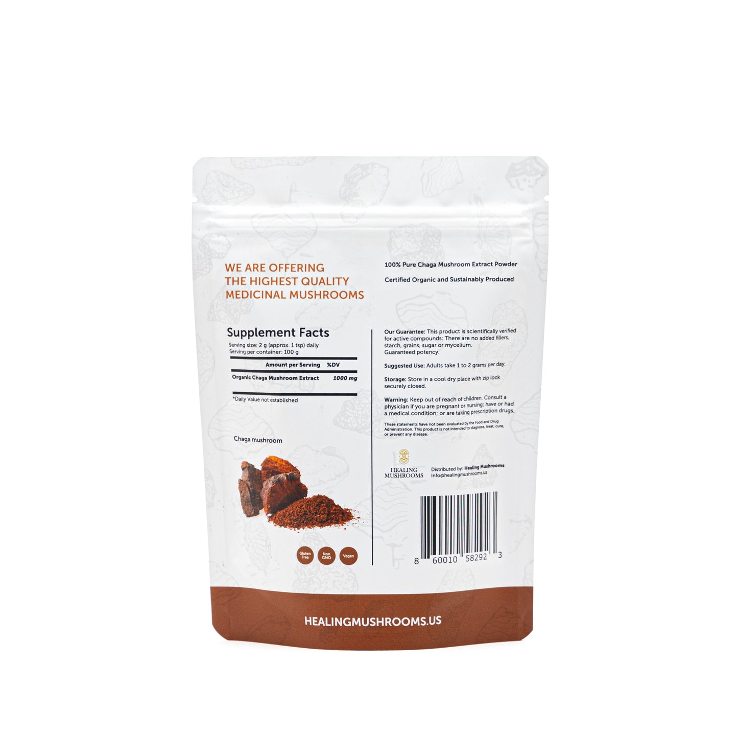 Chaga - Extract Powder