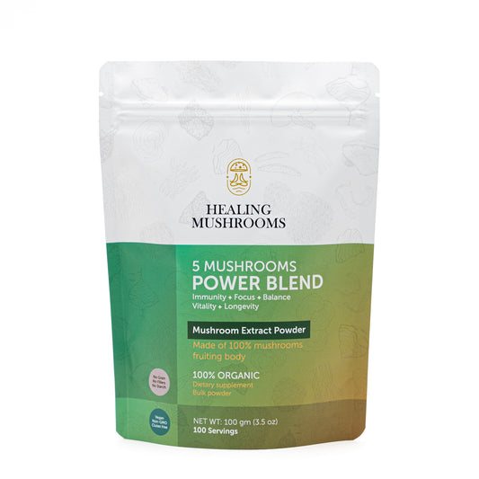 5 Mushrooms Blend - Extract Powder